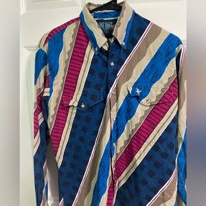 Vintage roper button down shirt